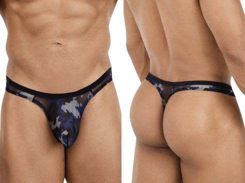 Pikante PIK 26120 Mens Underwear Hexa Thongs Color Multi-colored