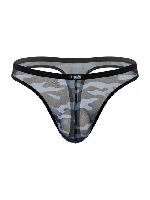 Pikante PIK 26120 Mens Underwear Hexa Thongs Color Multi-colored