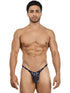 Pikante 26121 Hexa Mens Underwear Bold Low Rise Bikini Color Multi-colored