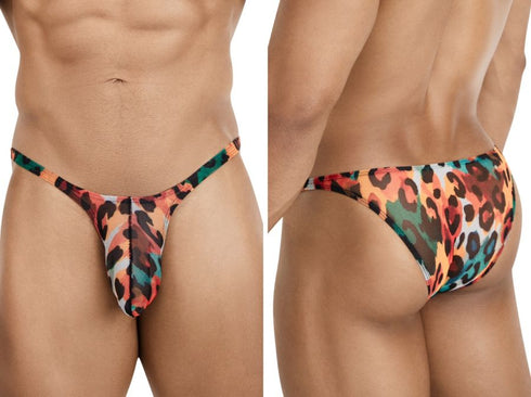 Pikante 26125 Mens Underwear Animal Bikini Color Multi-colored