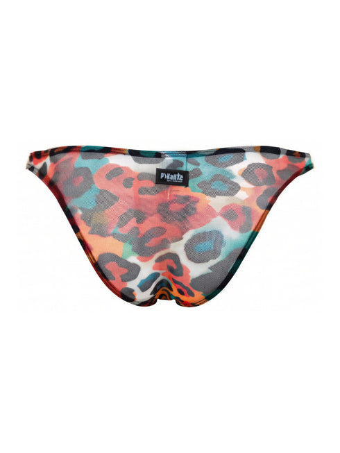 Pikante 26125 Mens Underwear Animal Bikini Color Multi-colored
