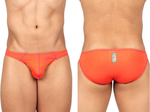 Private Structure EPUS4563 Prime Eutopia Bikini Brief Color Tangarine