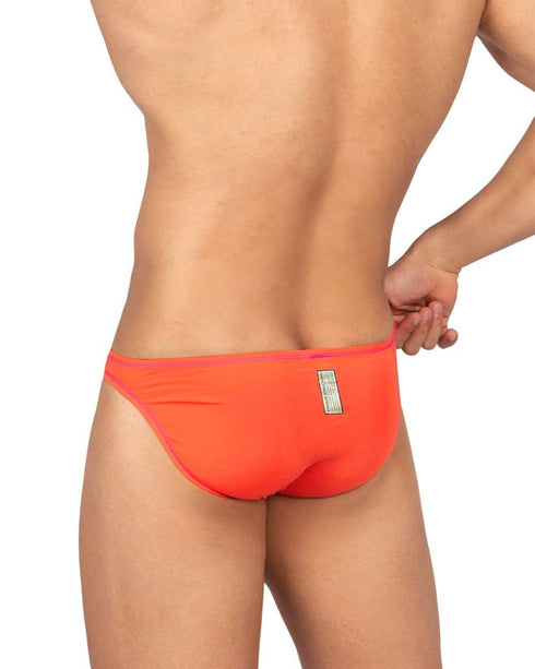 Private Structure EPUS4563 Prime Eutopia Bikini Brief Color Tangarine