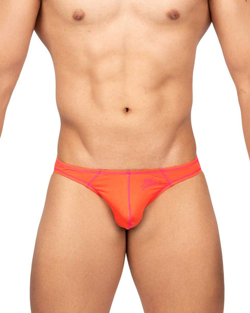 Private Structure EPUS4563 Prime Eutopia Bikini Brief Color Tangerine
