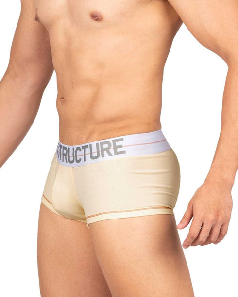Private Structure MOUX4103 Mo Lite Mid Waist Trunk Color Cream