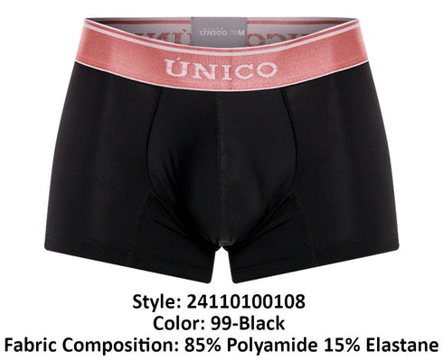 Unico 24110100108 Oro Rosa Trunks Color 99-Black