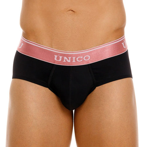 Unico 24110101108 Oro Rosa Briefs Color 99-Black