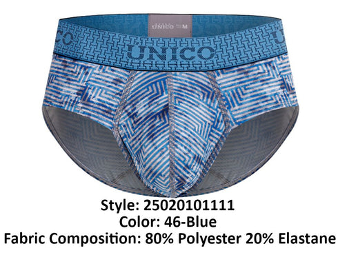 Unico 25020101111 Ostion Briefs Color 46-Blue