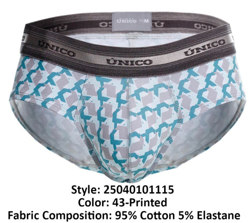 Unico 25040101115 Caterva Briefs Color 43-Printed