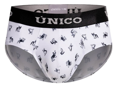 Unico 25040101130 Frenchis Briefs Color 00-White