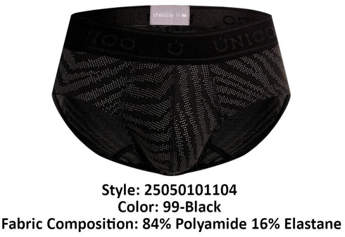 Unico 25050101104 Zelmur Briefs Color 99-Black