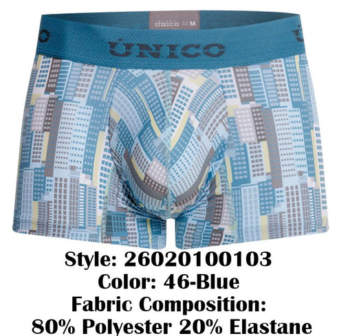 Unico 26020100103 Ocarina Trunks Color 46-Blue