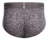 Unico 26020101114 Suede Briefs Color 59-Gray