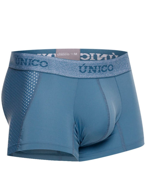 Unico 26040100127 Classic Trunks Color 46-Blue - Premium Athletic Comfort