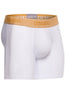 Unico 26040100225 Amber Boxer Briefs Color 00-White: Premium Comfort