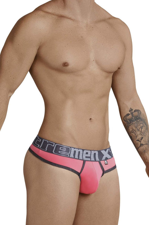 Xtremen 91031X-3 3PK Thongs Color Fuchsia-White-Blue