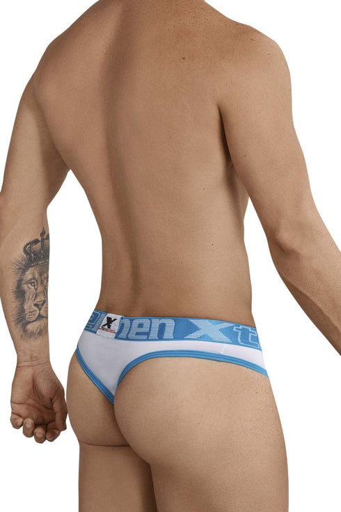 Xtremen 91031X-3 3PK Thongs Color Fuchsia-White-Blue