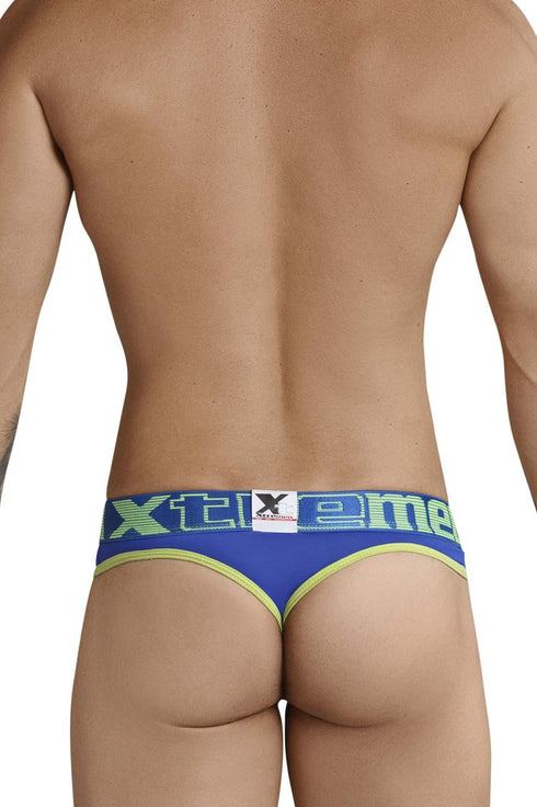 Xtremen 91031X-3 3PK Thongs Color Fuchsia-White-Blue