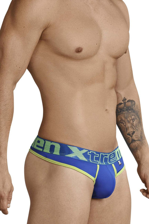 Xtremen 91031X-3 3PK Thongs Color Fuchsia-White-Blue