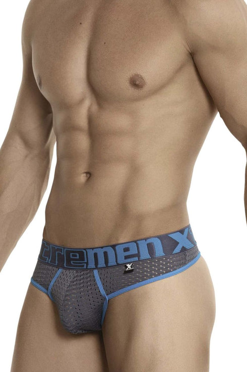Xtremen 91036X-3 3PK Thongs Color White-Gray-Blue