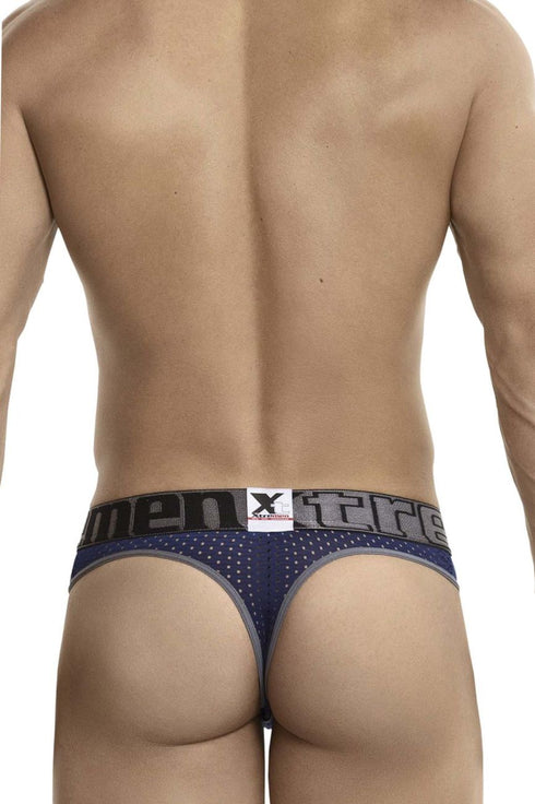 Xtremen 91036X-3 3PK Thongs Color White-Gray-Blue