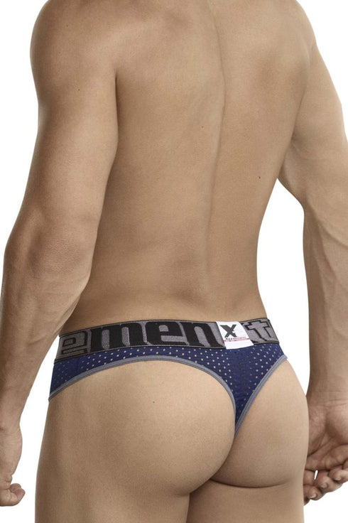 Xtremen 91036X-3 3PK Thongs Color White-Gray-Blue