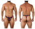 Xtremen 91171 Printed Thongs Color Bows
