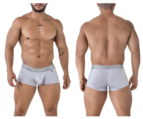 Xtremen 91205B Cotton Blend Trunks Color Jasper Gray