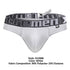 Xtremen 91208B Microfiber Thongs Color White