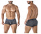 Xtremen 91209B Microfiber Trunks Color Gray