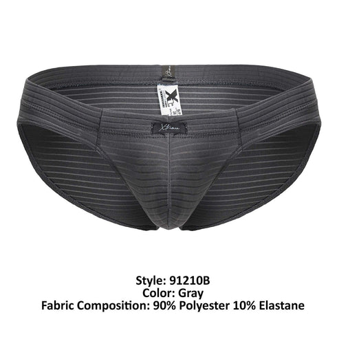 Xtremen 91210B Microfiber Briefs Color Gray
