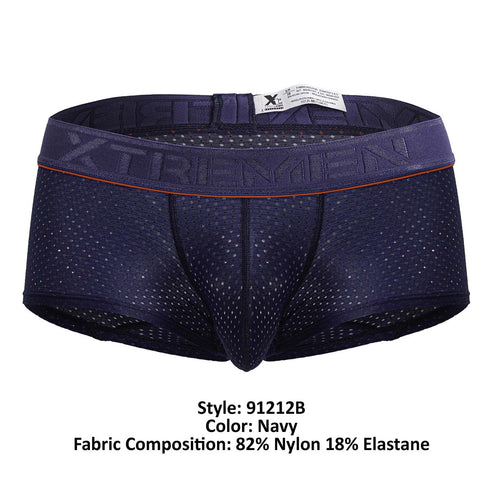 Xtremen 91212B Microfiber Trunks Color Navy