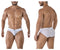 Xtremen 91213B Microfiber Briefs Color White