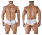 Xtremen 91216B Microfiber Trunks Color White