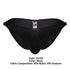 Xtremen 91224 Microfiber Bikini Color Black