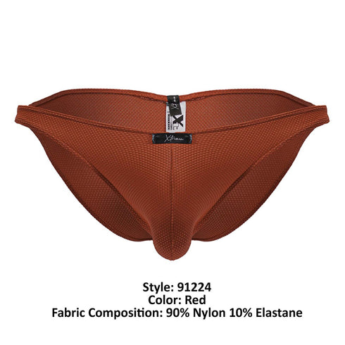 Xtremen 91224 Microfiber Bikini Color Red