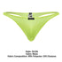 Xtremen 91226 Microfiber Thongs Color Neon Green