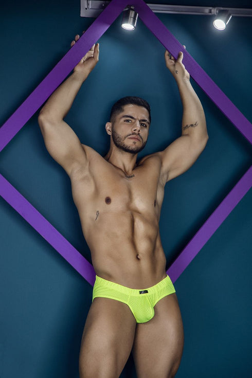 Xtremen 91227 Microfiber Briefs Color Neon Green
