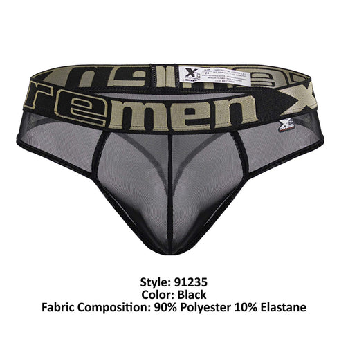 Xtremen 91235 Microfiber Thongs Color Black