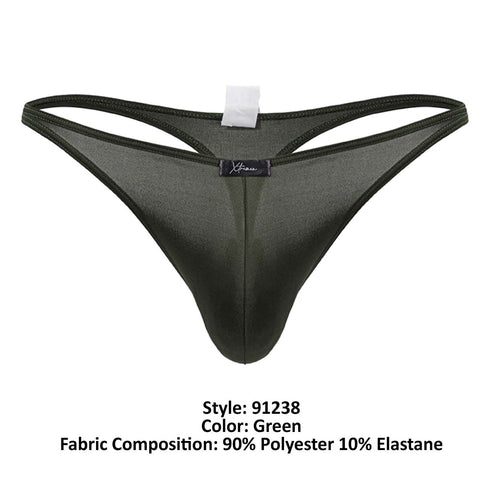 Xtremen 91238 Microfiber Thongs Color Green