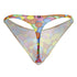 Xtremen 91247 Printed Thongs Color Bubbles