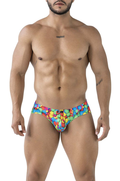 Xtremen 91248 Printed Briefs Color Bubbles