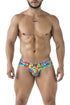Xtremen 91248 Printed Briefs Color Bubbles