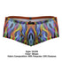 Xtremen 91249 Printed Trunks Color Waves
