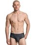 Xtremen 91250 Microfiber Mesh Briefs Color Gray