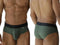Xtremen 91250 Microfiber Mesh Briefs Color Military Green