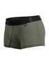 Xtremen 91251 Microfiber Mesh Boxer Briefs Color Military Green