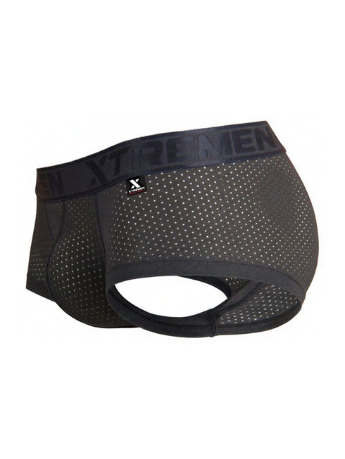 Xtremen 91252 Microfiber Mesh Trunks Color Gray