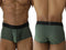 Xtremen 91252 Microfiber Mesh Trunks Color Military Green