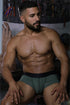 Xtremen 91252 Microfiber Mesh Trunks Color Military Green